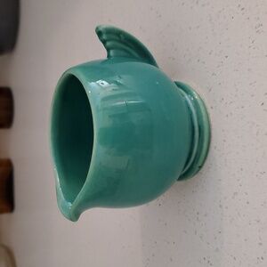 Vintage Creamic Green Creamer MCM